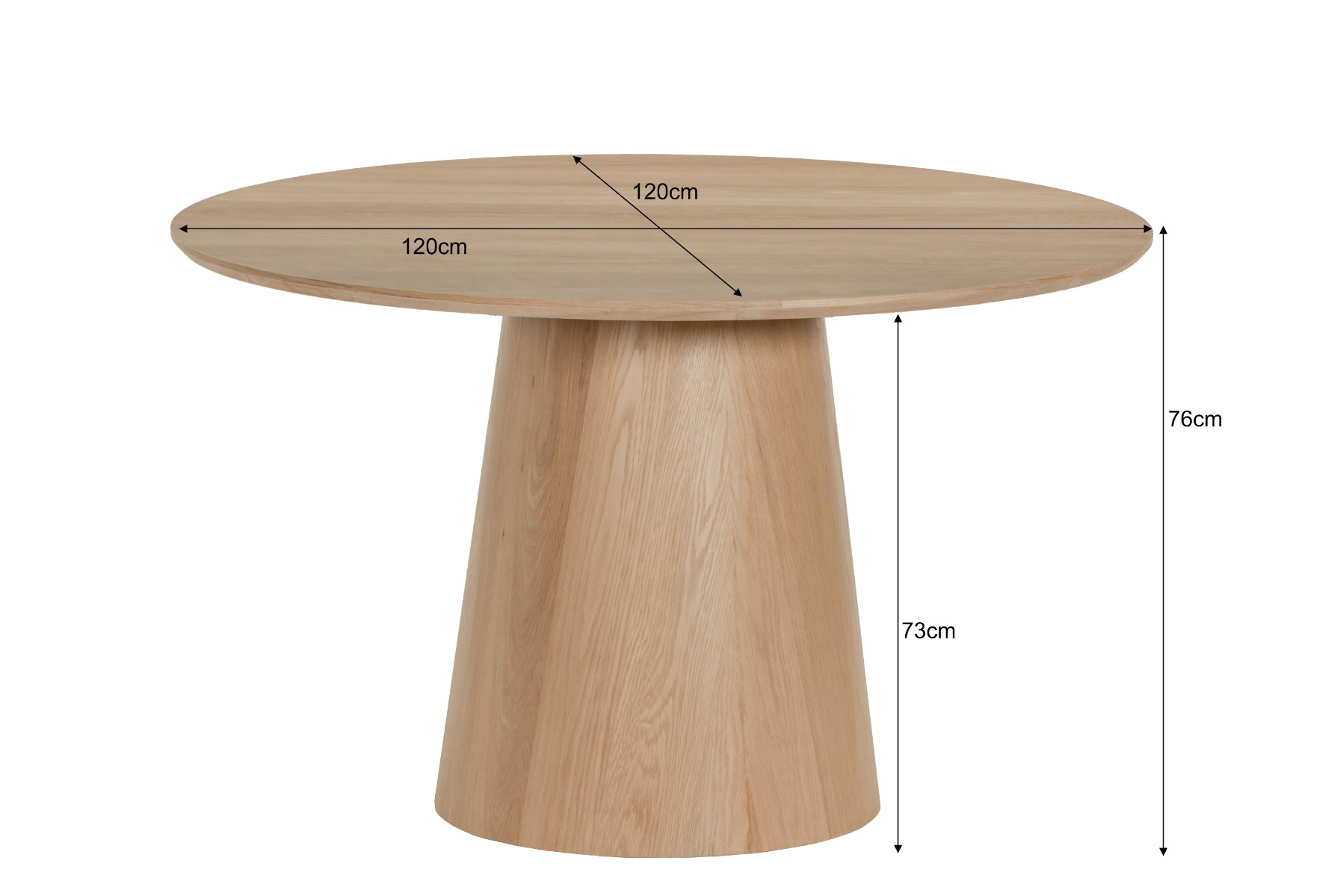 Livingfurn eettafel Novero 120cm