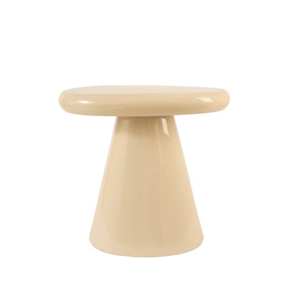Light & Living Bijzettafel 55x38x52 cm TARINO glans crème
