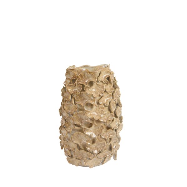 Light & Living Vaas 30x29x30 cm RAMEA keramiek crème-taupe