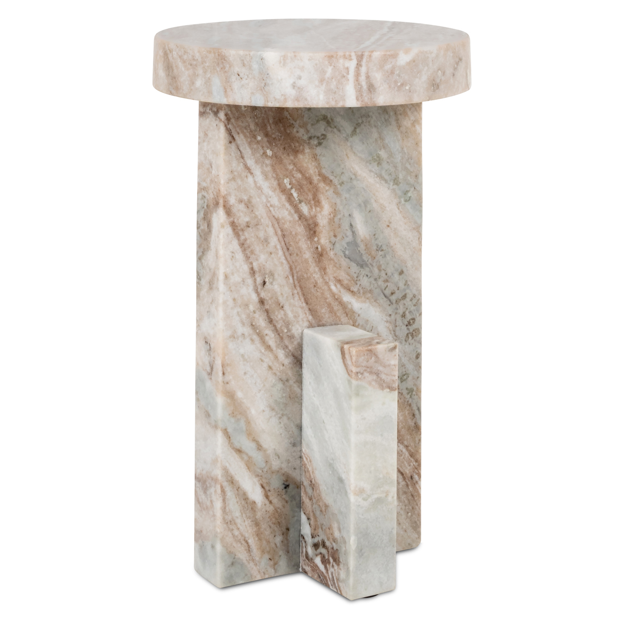 Richmond Interiors Bijzettafel Sion Blush beige