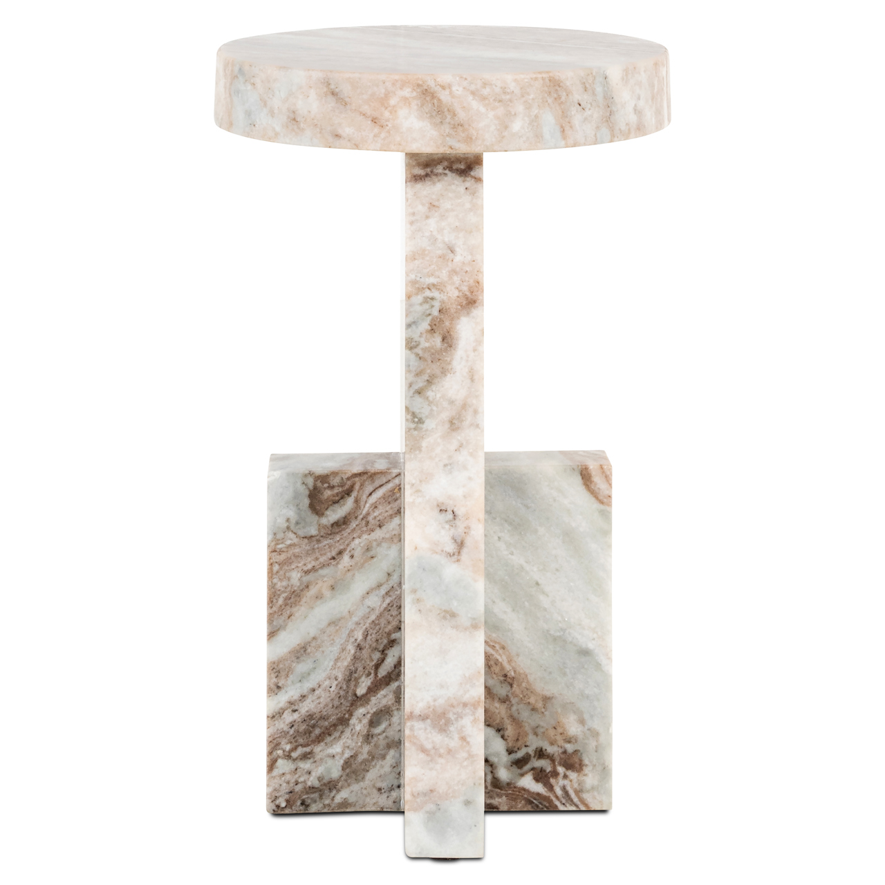 Richmond Interiors Bijzettafel Sion Blush beige