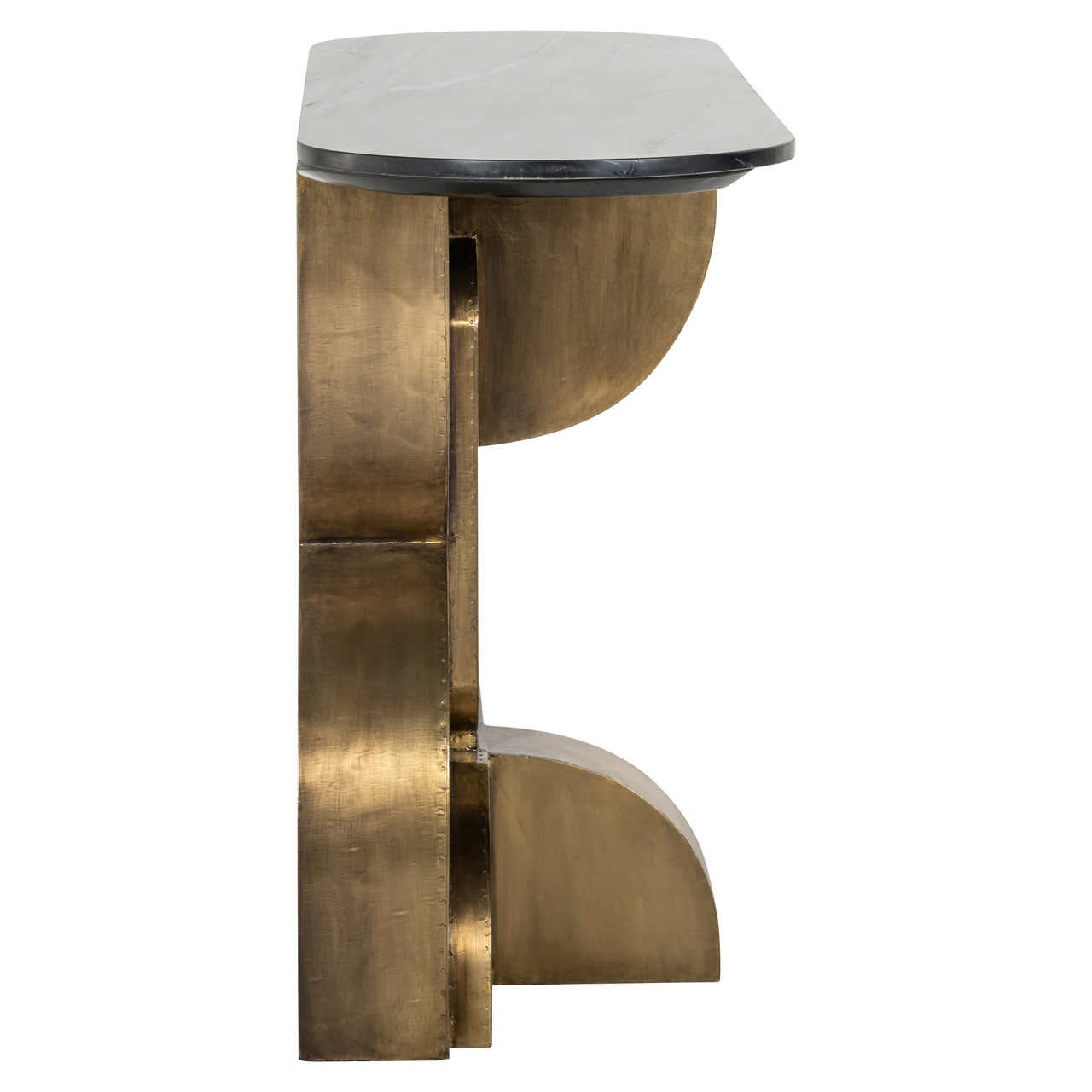 Richmond Interiors Console Maddox black/gold