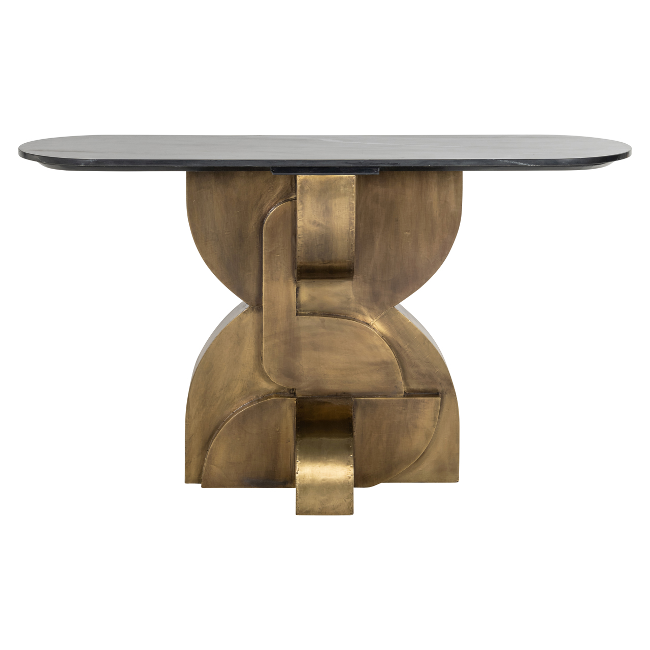 Richmond Interiors Console Maddox black/gold