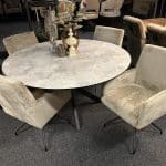 SHOWMODEL UrbanSofa eetkamerstoelen set van 4 Mika Eden Desert