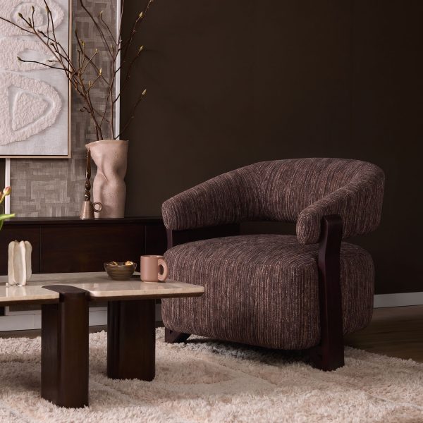 Starfurn Fauteuil Juun Bruin