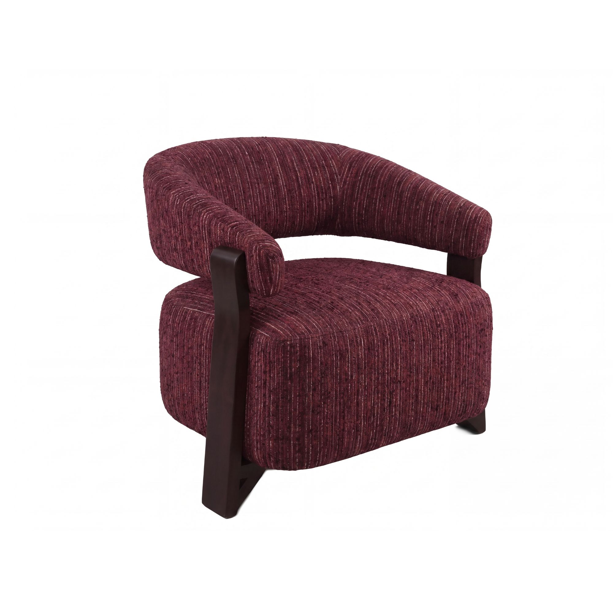 Starfurn Fauteuil Juun Burgundy