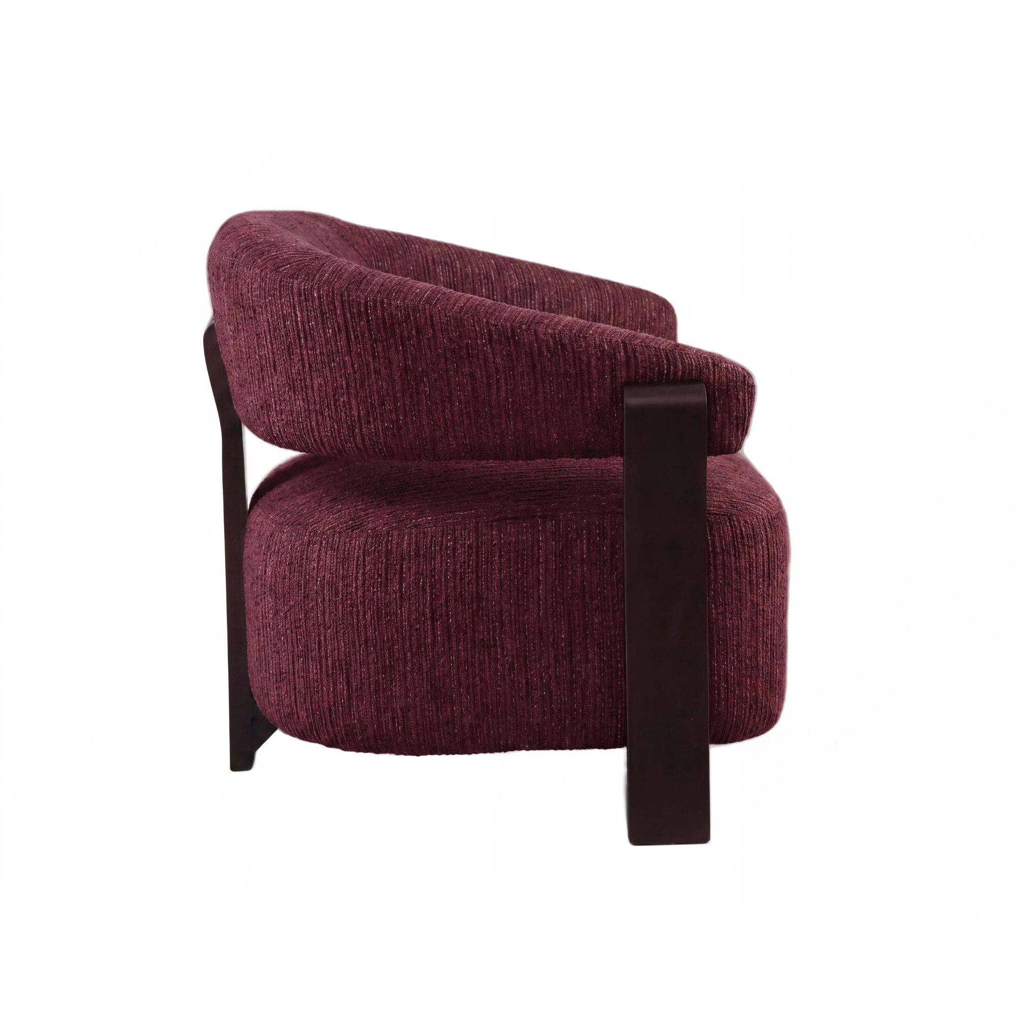 Starfurn Fauteuil Juun Burgundy
