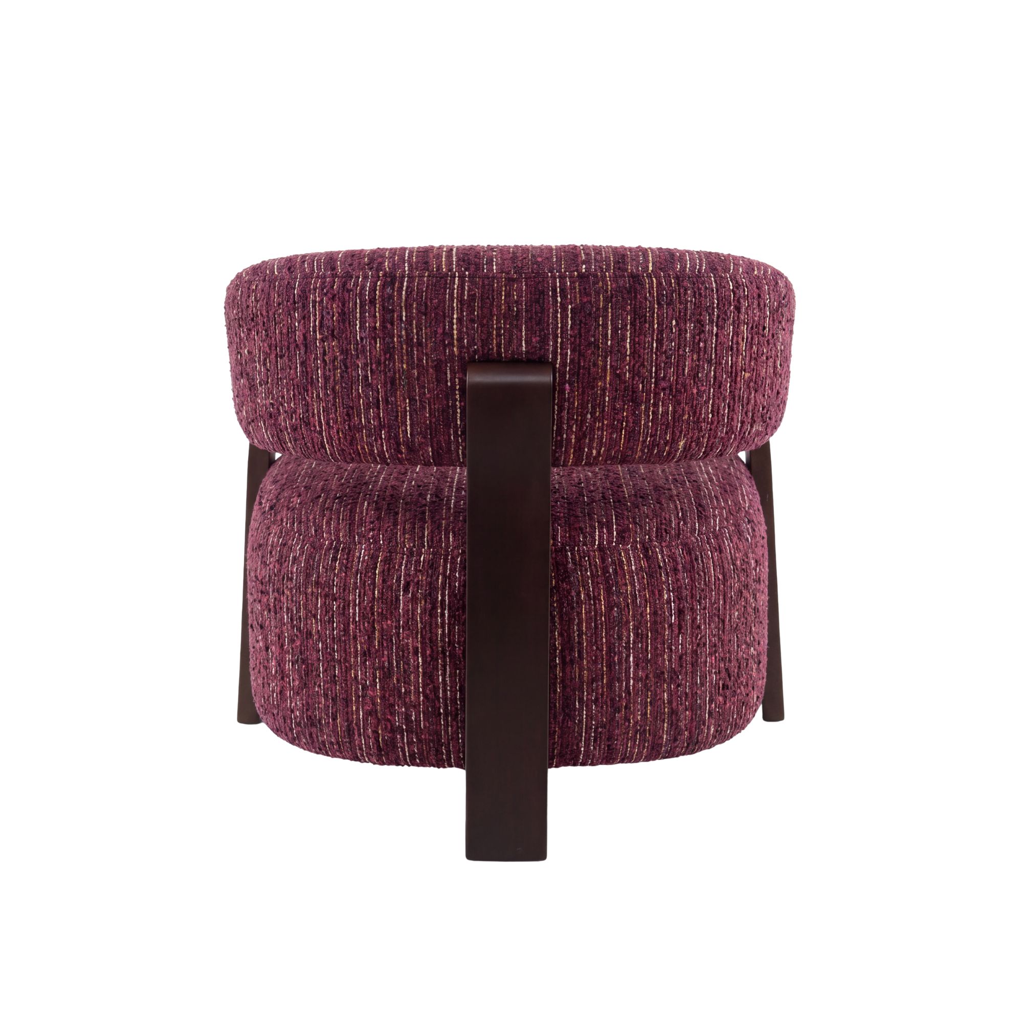 Starfurn Fauteuil Juun Burgundy