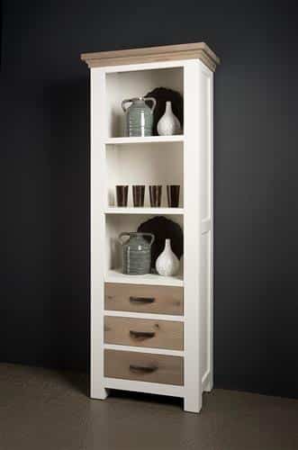 Tower Living boekenkast Parma Toscana 70x40x195 cm eiken