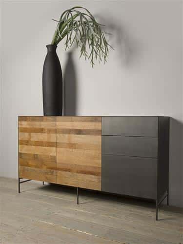 Tower Living dressoir Pandora 166x45x92 cm gerecycled teak