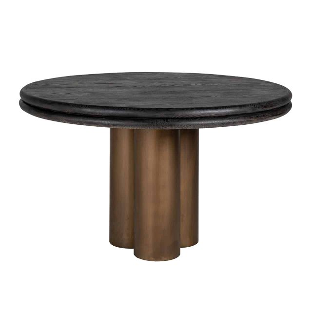 Richmond Interiors Eettafel Macaron 130 Cm Rond Eiken