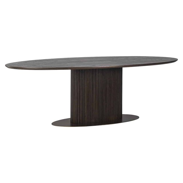 Richmond Interiors Eettafel Luxor 235 Cm Ovaal Eiken