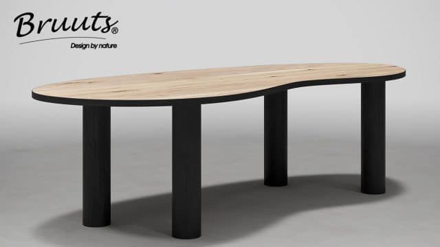 UrbanSofa Bruuts® eettafel Florencia acacia blank wooden florencia leg blank