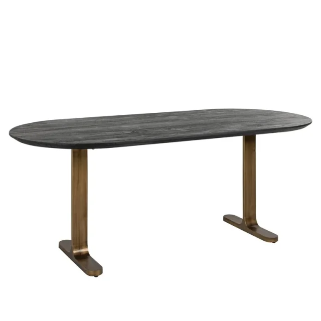 Richmond Interiors eettafel Revelin 200 cm ovaal mangohout