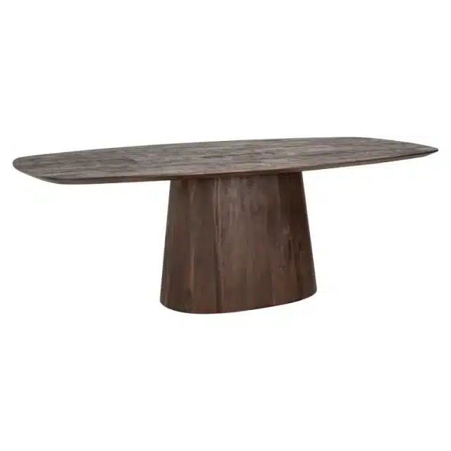 Richmond Interiors eettafel Alix Deens ovaal 230 cm mangohout