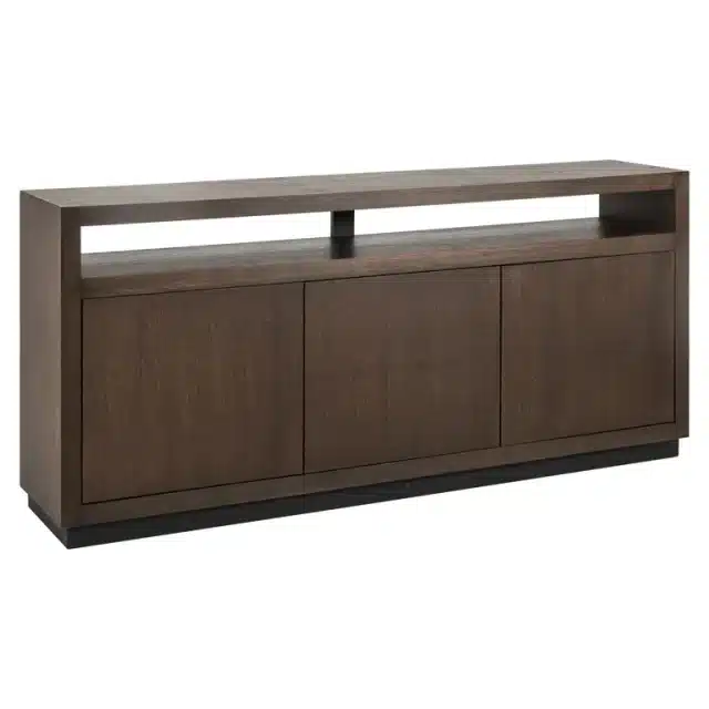 Richmond Interiors dressoir Oakura bruin 190x40x85 cm eiken