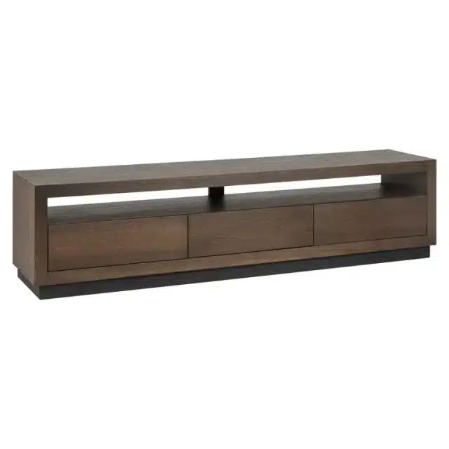 Richmond Interiors tv meubel Oakura bruin 185x40x45 cm eiken