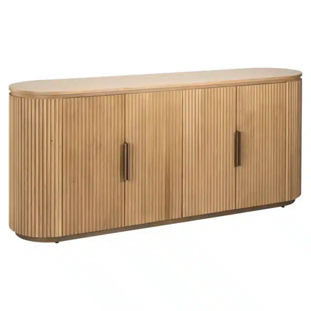 Richmond Interiors dressoir Belfort 185x45x80,5 cm eiken